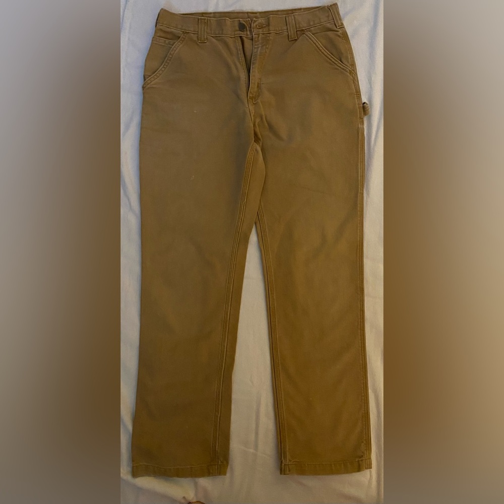 Carhartt Tan/Brown Cotton Apparel